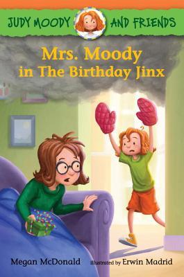 Mrs. Moody in The Birthday Jinx book cover