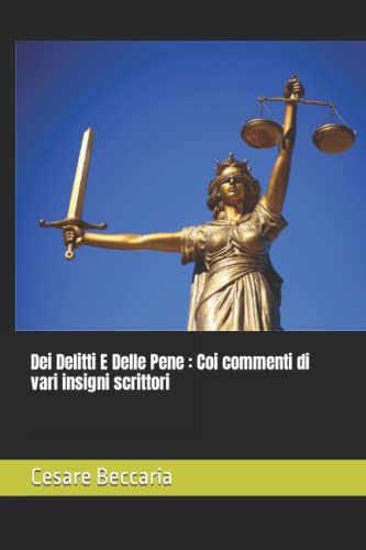 Dei Delitti E Delle Pene Di Cesare Beccaria book cover