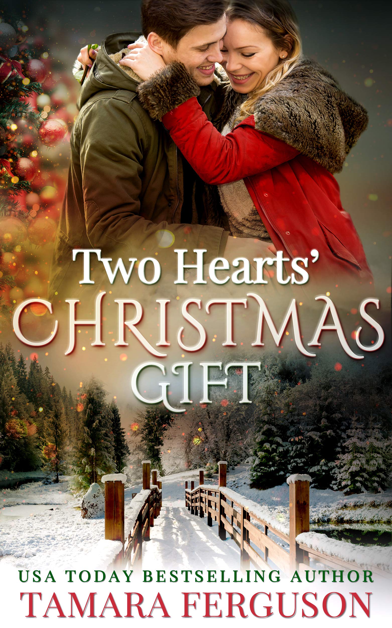 Two Hearts' Christmas Gift book cover
