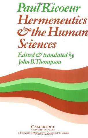 Hermeneutics and the Human Sciences book cover