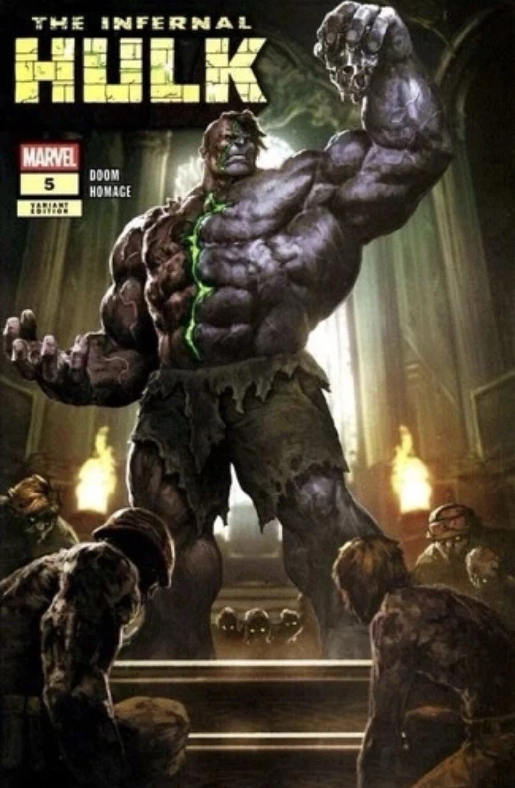 The Infernal Hulk (2025) book cover 1