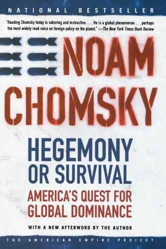 Hegemony or Survival book cover