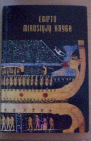 El libro egipcio de los muertos book cover