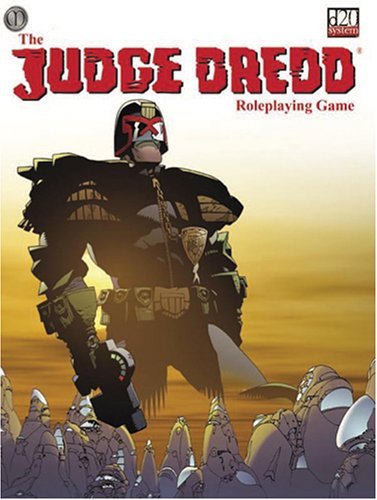 Judge Dredd RPG book cover