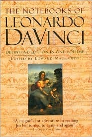 The Notebooks of Leonardo da Vinci book cover