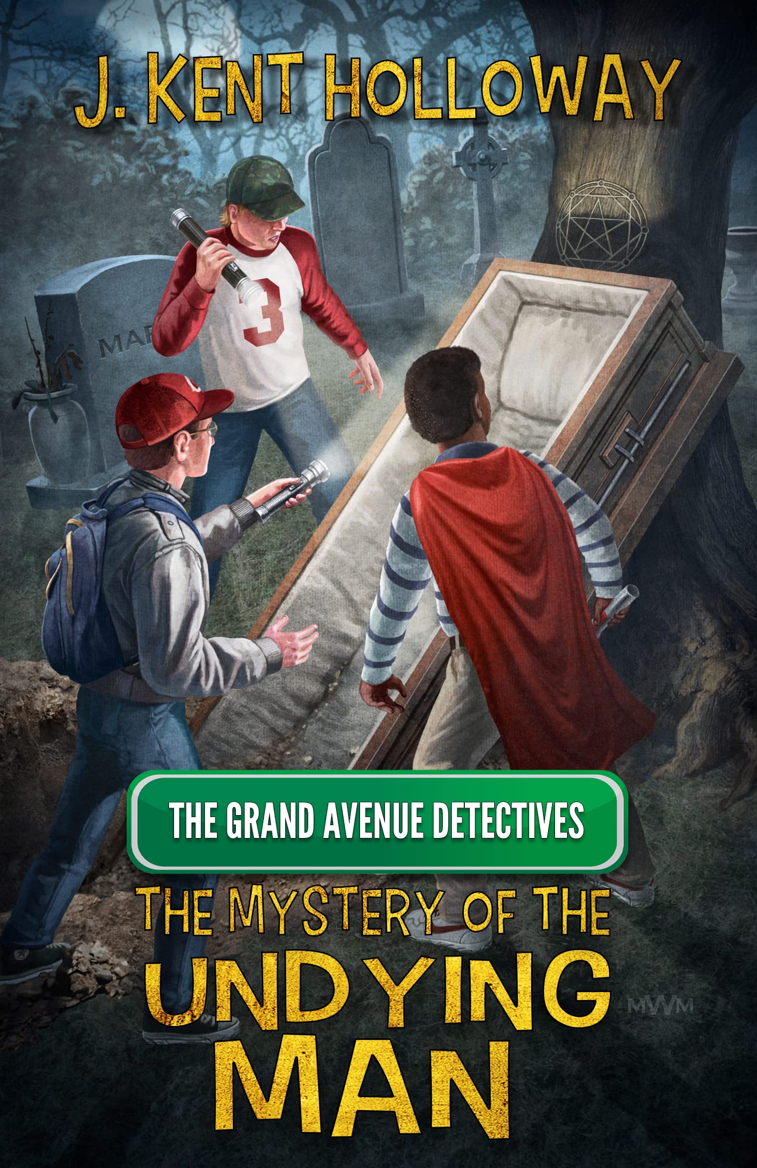 The Mystery of the Undying Man book cover