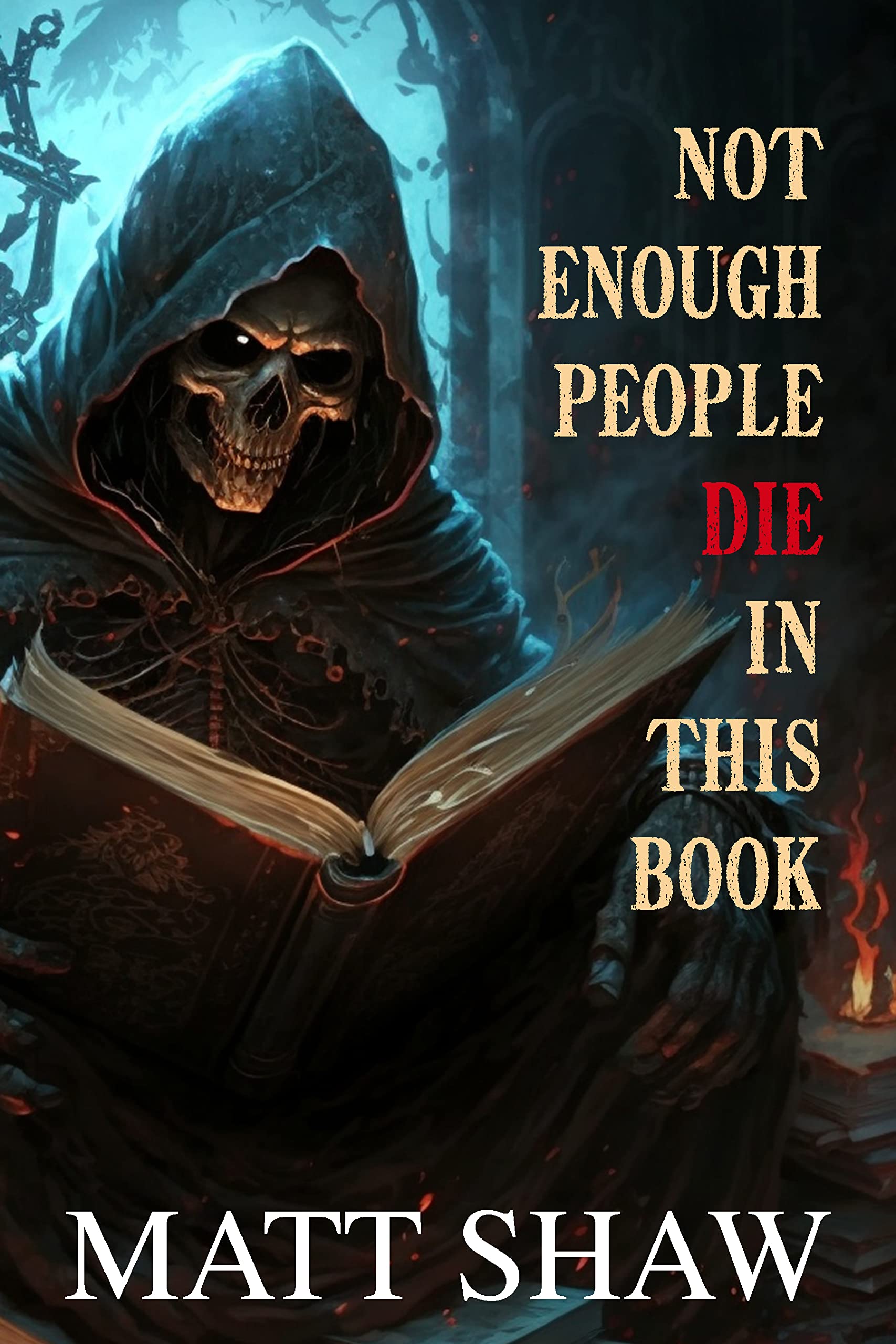 Not enough people die in this book book cover