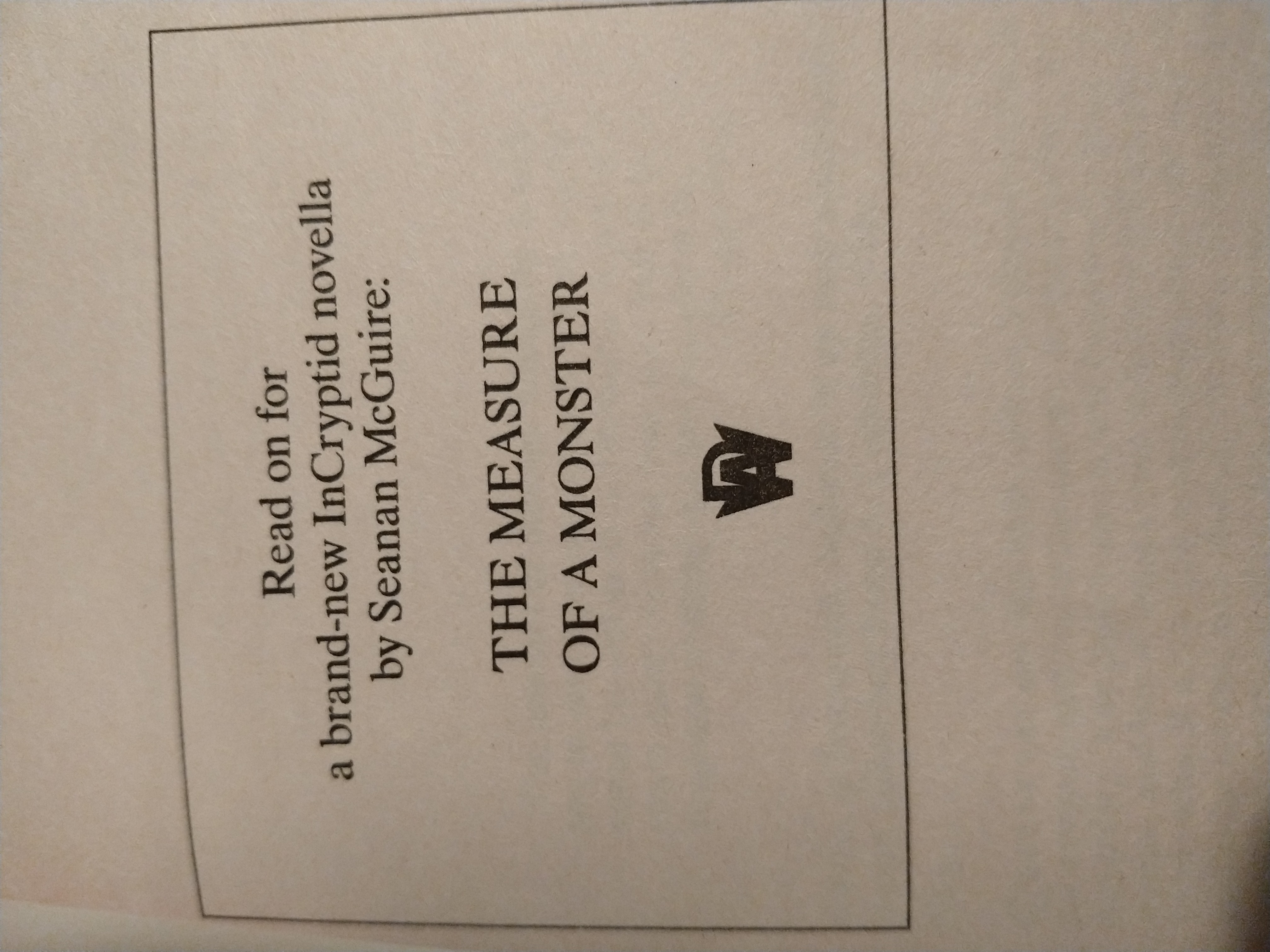 The Measure of a Monster book cover