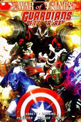 Guardians of the Galaxy (2008) book cover 2