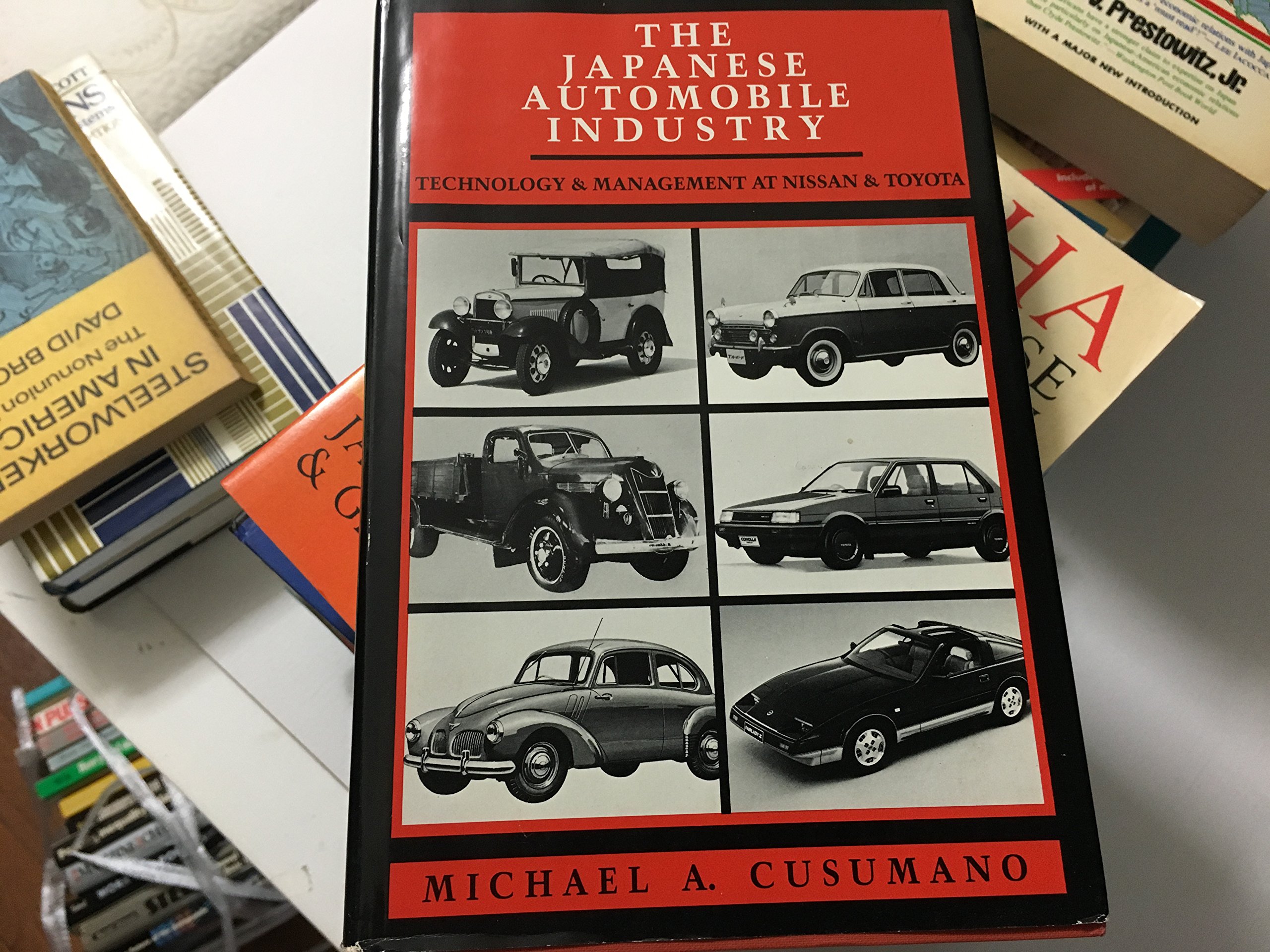 The Japanese Automobile Industry book cover
