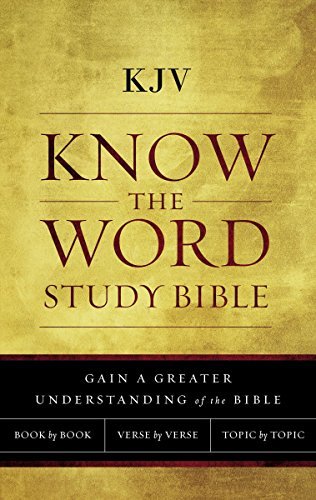 KJV, Word Study Bible, Red Letter book cover