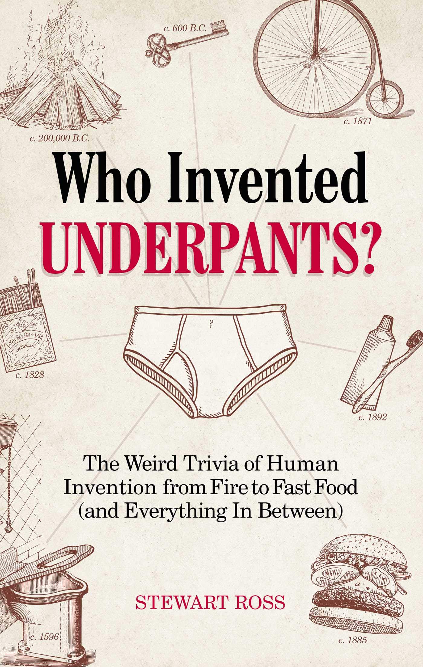 Who Invented Underpants? book cover