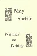 Writings on Writing book cover
