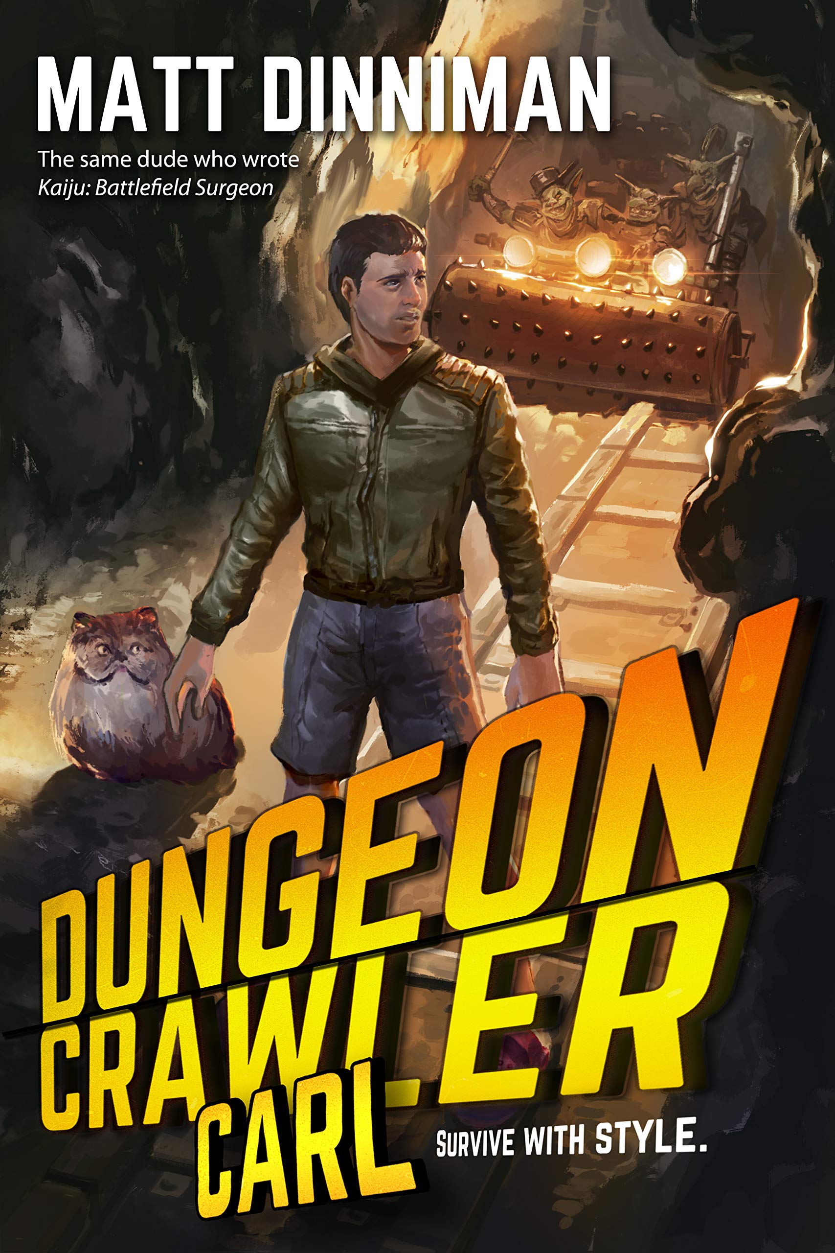 Dungeon Crawler Carl book cover 1