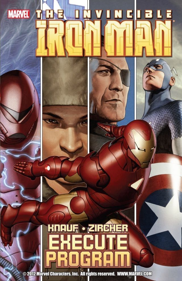 The Invincible Iron Man (2004) (Collected Editions) book cover 2