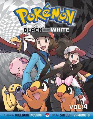 Pokemon Black and White, Vol. 4 book cover
