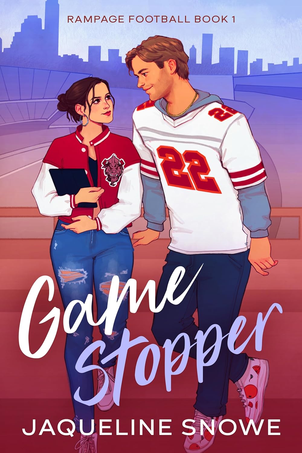 Rampage Football book cover 1