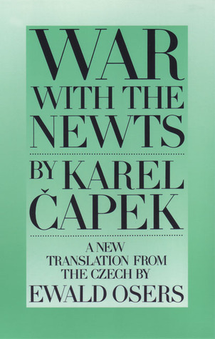 War with the Newts book cover