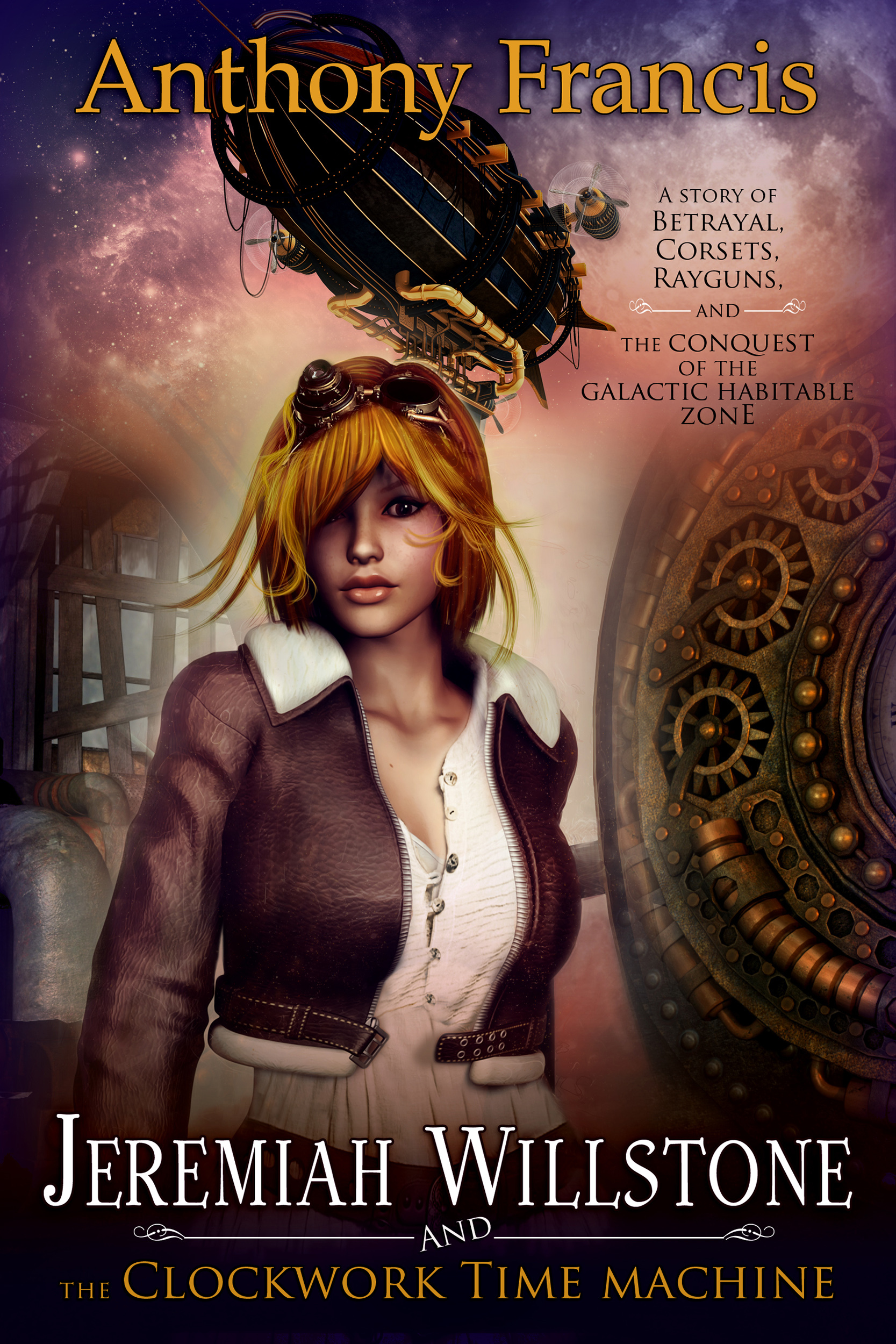 Jeremiah Willstone and the Clockwork Time Machine book cover
