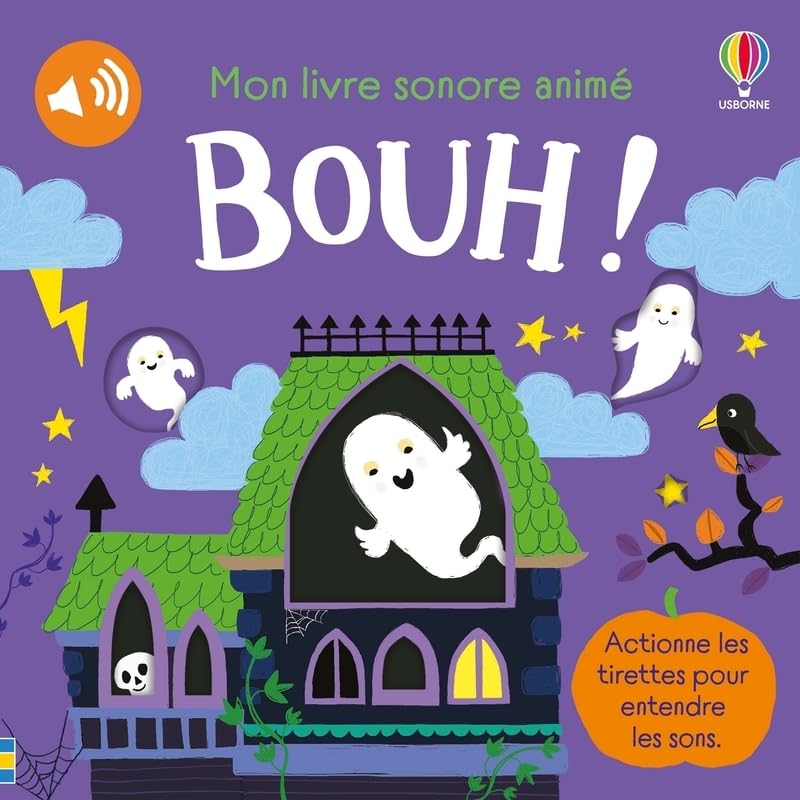 Bouh ! - Mon livre sonore animé - Dès 6 mois book cover