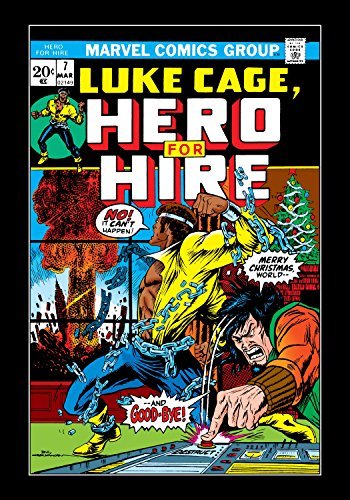 Luke Cage, Hero For Hire book cover 2
