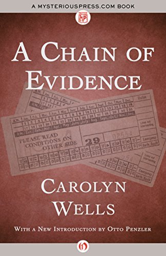 A Chain of Evidence book cover