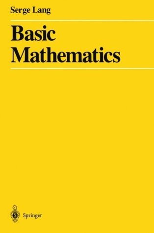 Basic Mathematics book cover