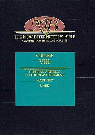 The New Interpreter's Bible book cover