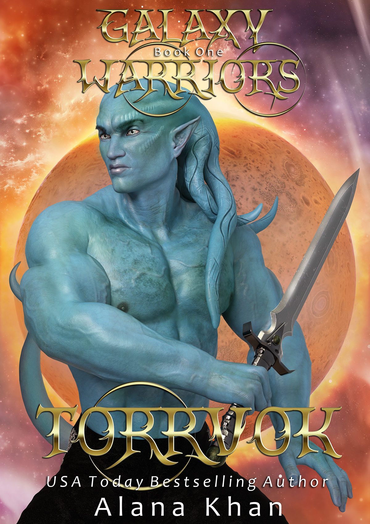 Galaxy Warriors book cover 1