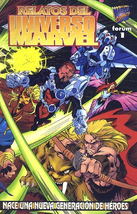 Tales of The Marvel Universe book cover