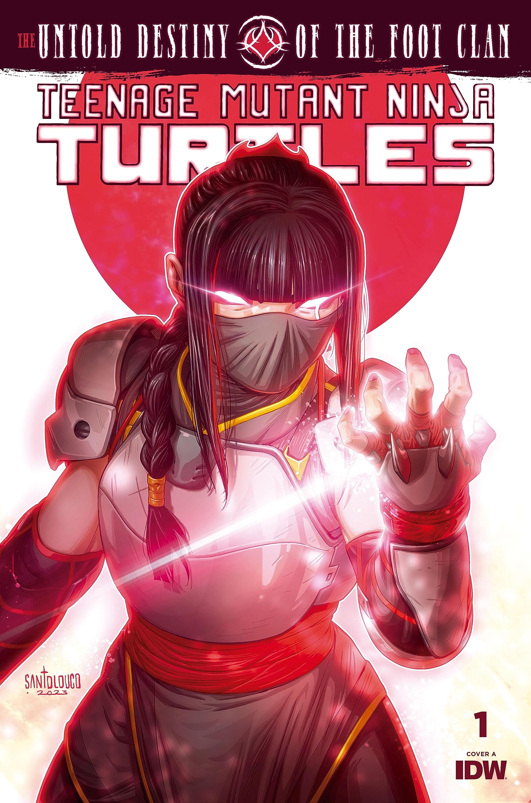 Teenage Mutant Ninja Turtles: The Untold Destiny of the Foot Clan book cover 1