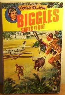 Biggles sorts it out book cover