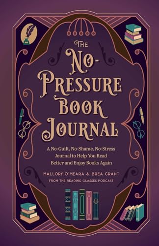 The No-Pressure Book Journal book cover