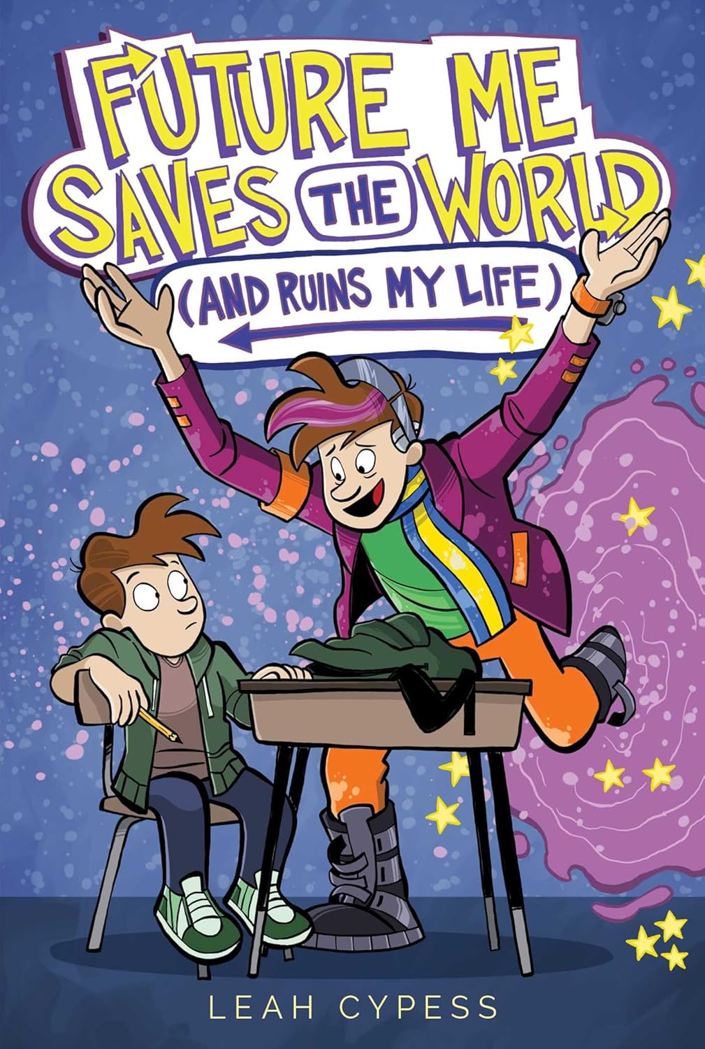 Future Me Saves the World book cover