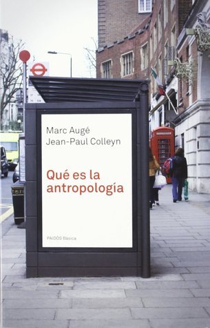Qué es la antropología book cover