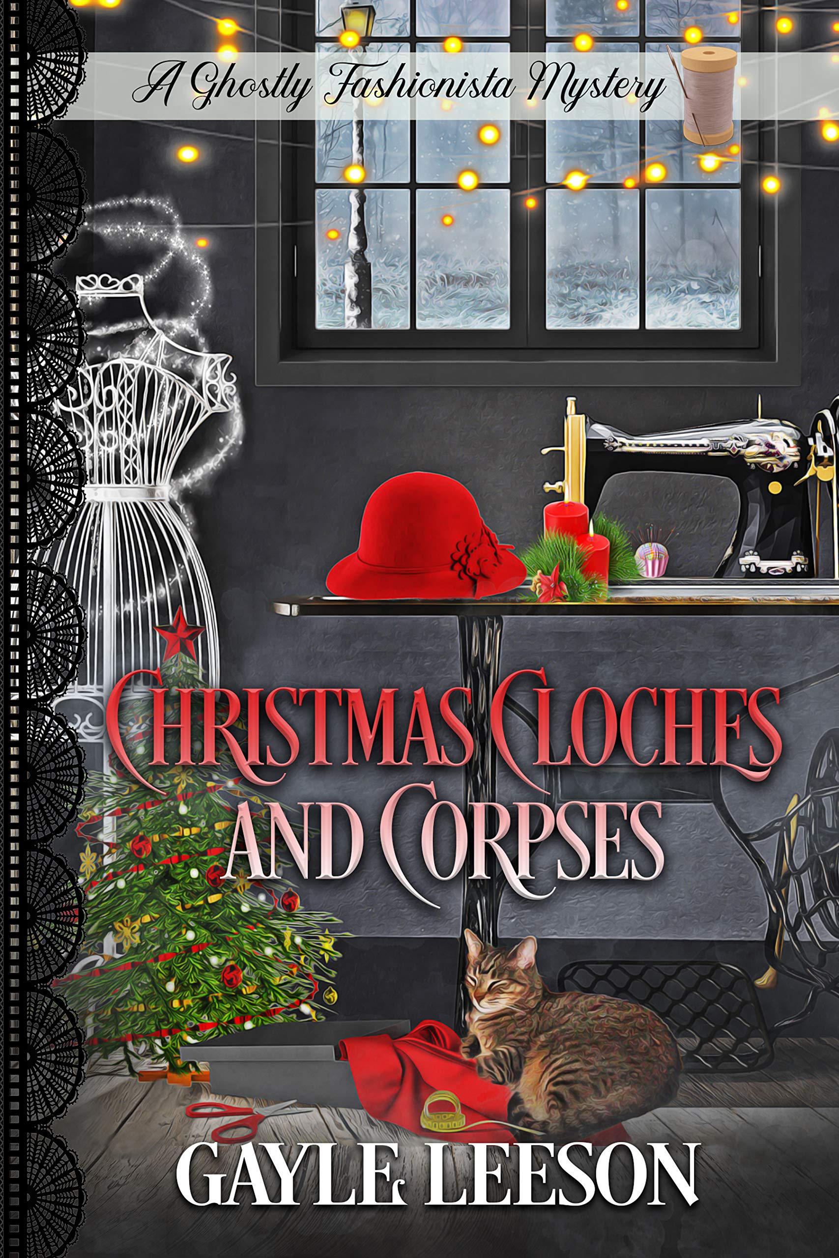 Ghostly Fashionista Mystery book cover 3