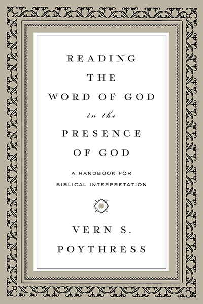 Reading the Word of God in the Presence of God book cover