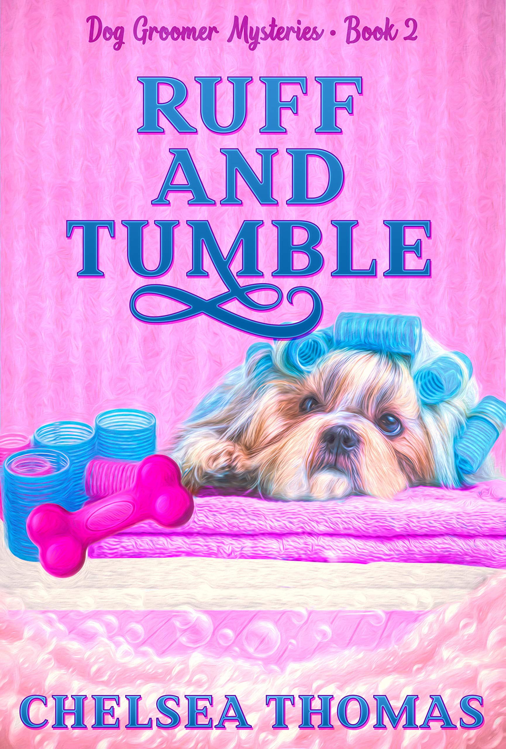 Dog Groomer Mysteries book cover 1