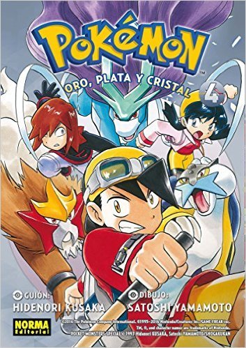 Pokemon 8. Oro, plata y Cristal 4 book cover
