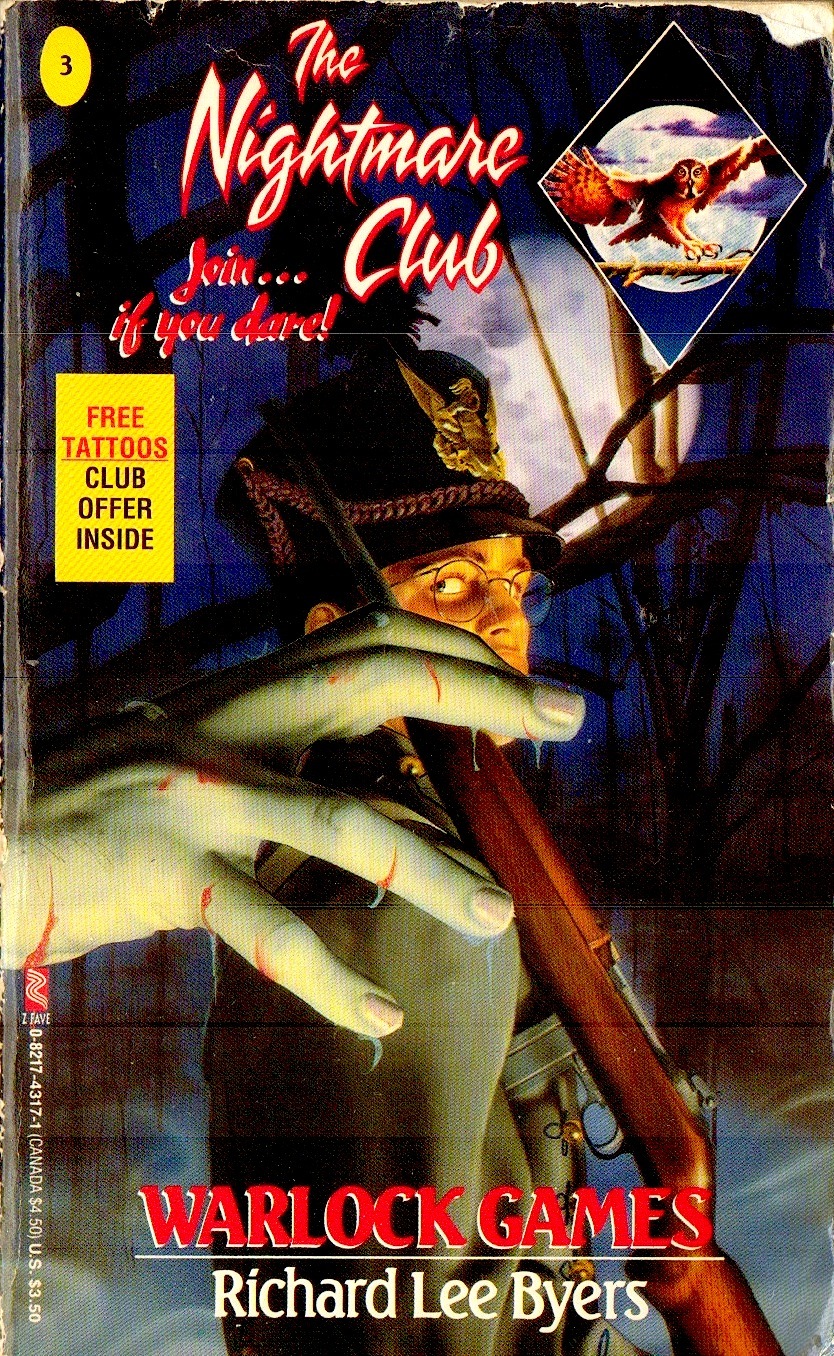 The Nightmare Club book cover 3
