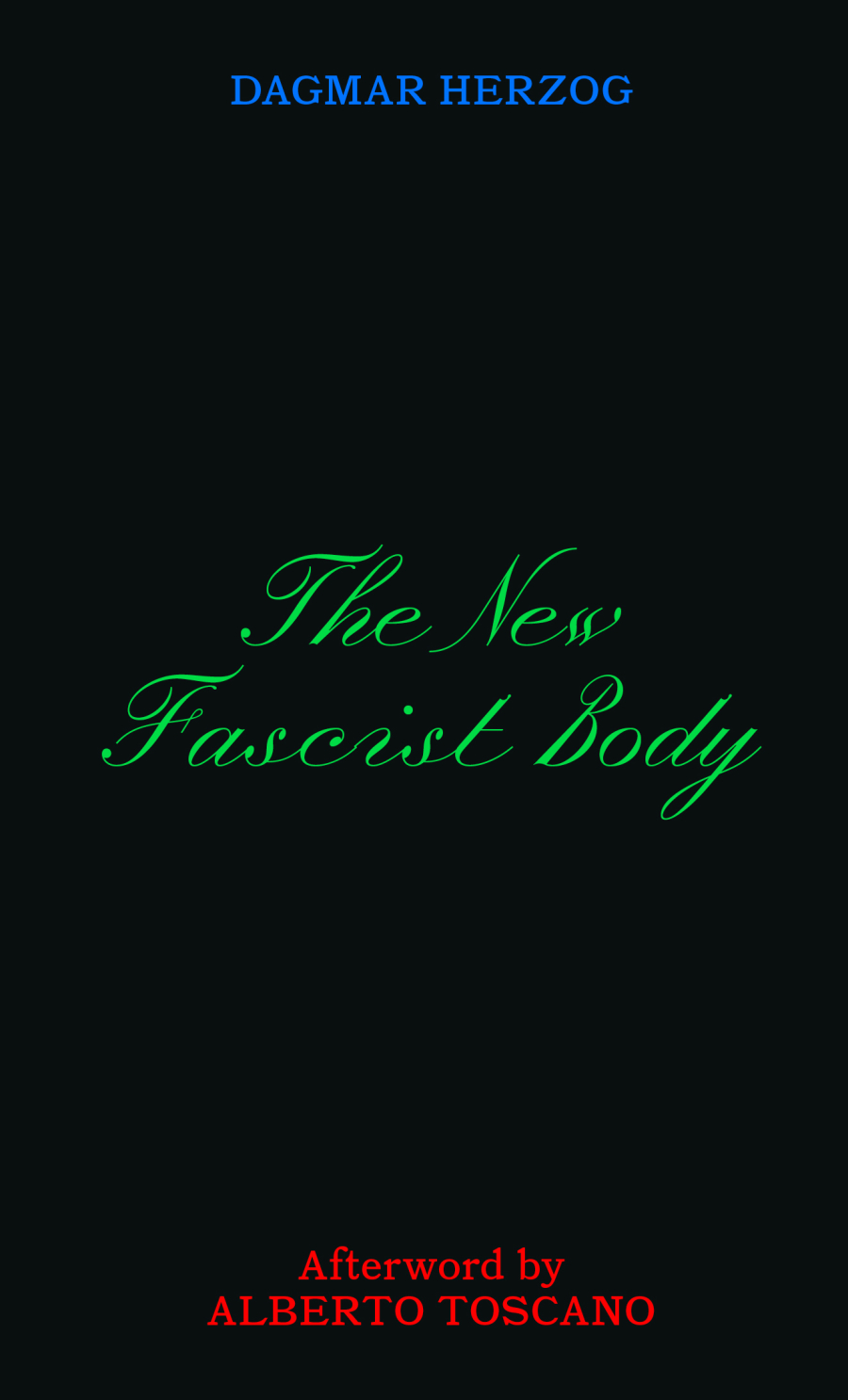 The New Fascist Body book cover