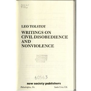 Writings on Civil Disobedience and Non Violence book cover