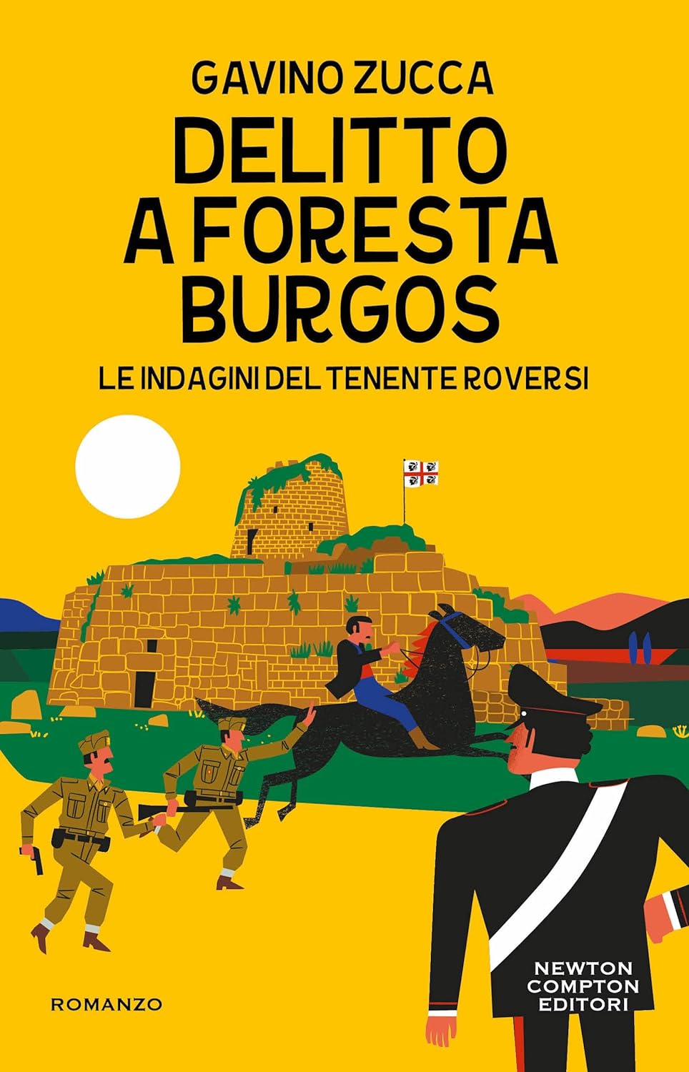 Delitto a Foresta Burgos book cover