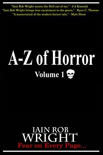 A-Z of Horror Volume 1 book cover