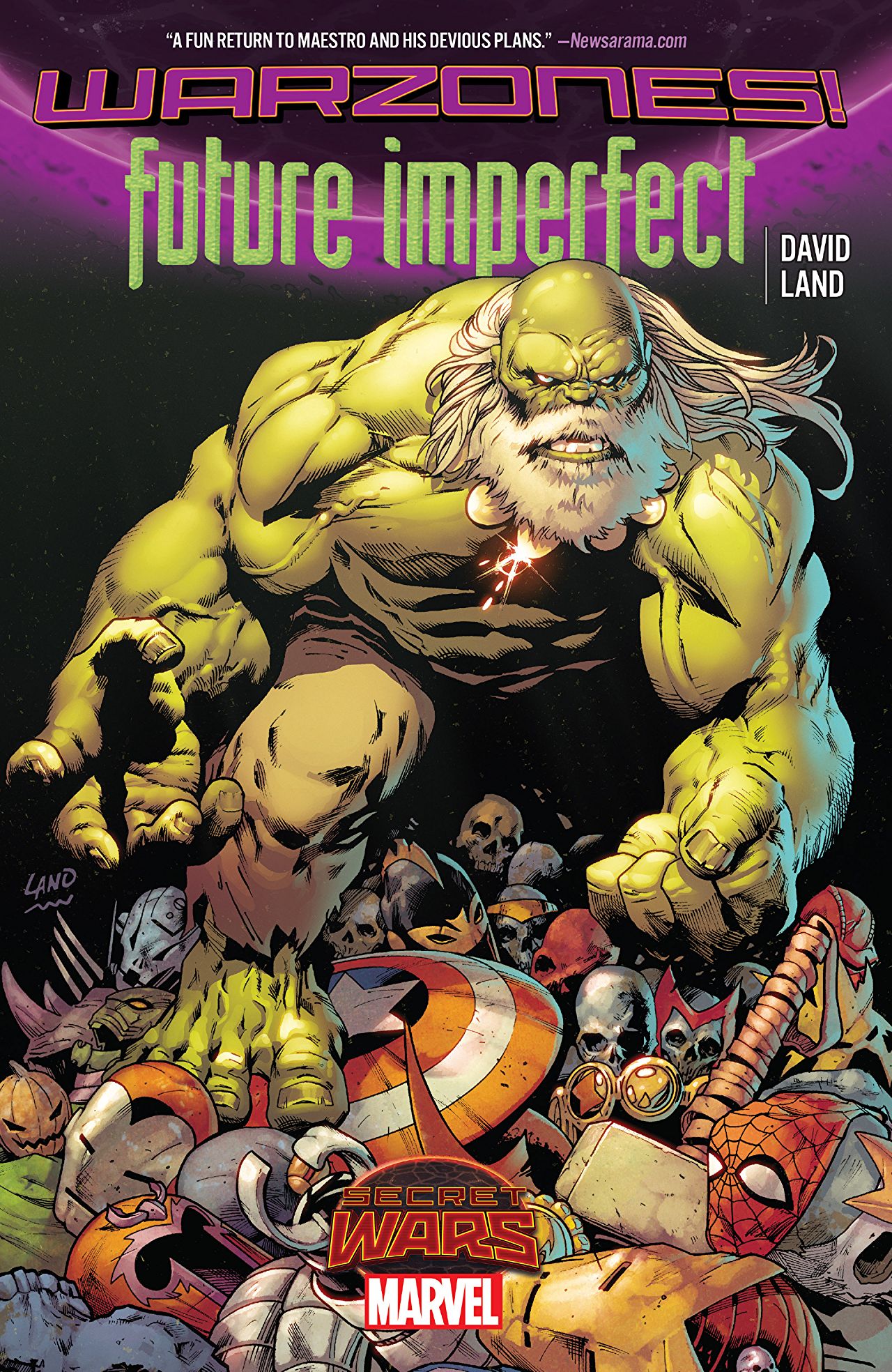 Secret Wars: Battleworld book cover 2