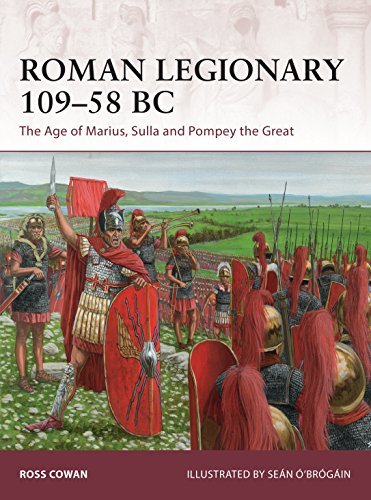Roman Legionary 109-58 BC book cover