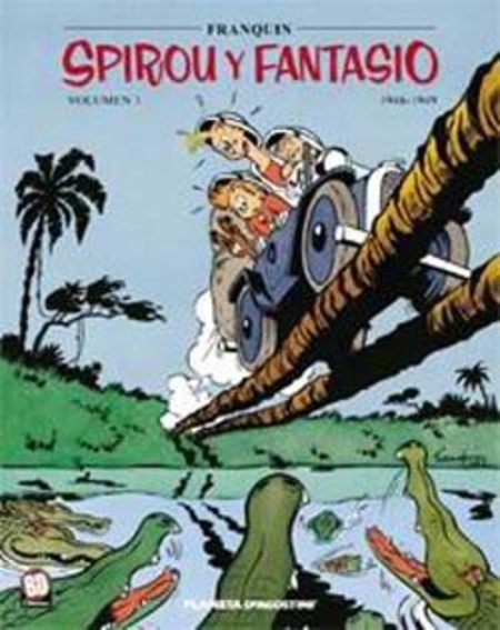Spirou y Fantasio book cover