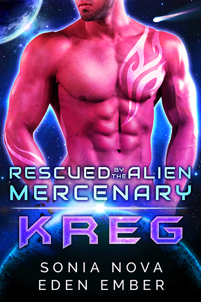 Rescued by the Alien Mercenary book cover 1