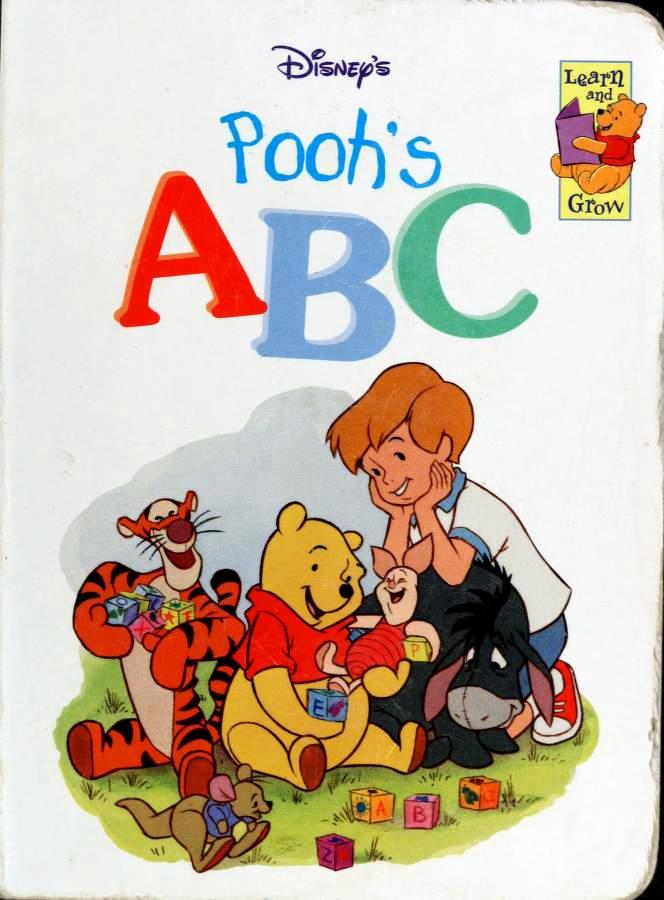 Disney's Pooh's ABC book cover