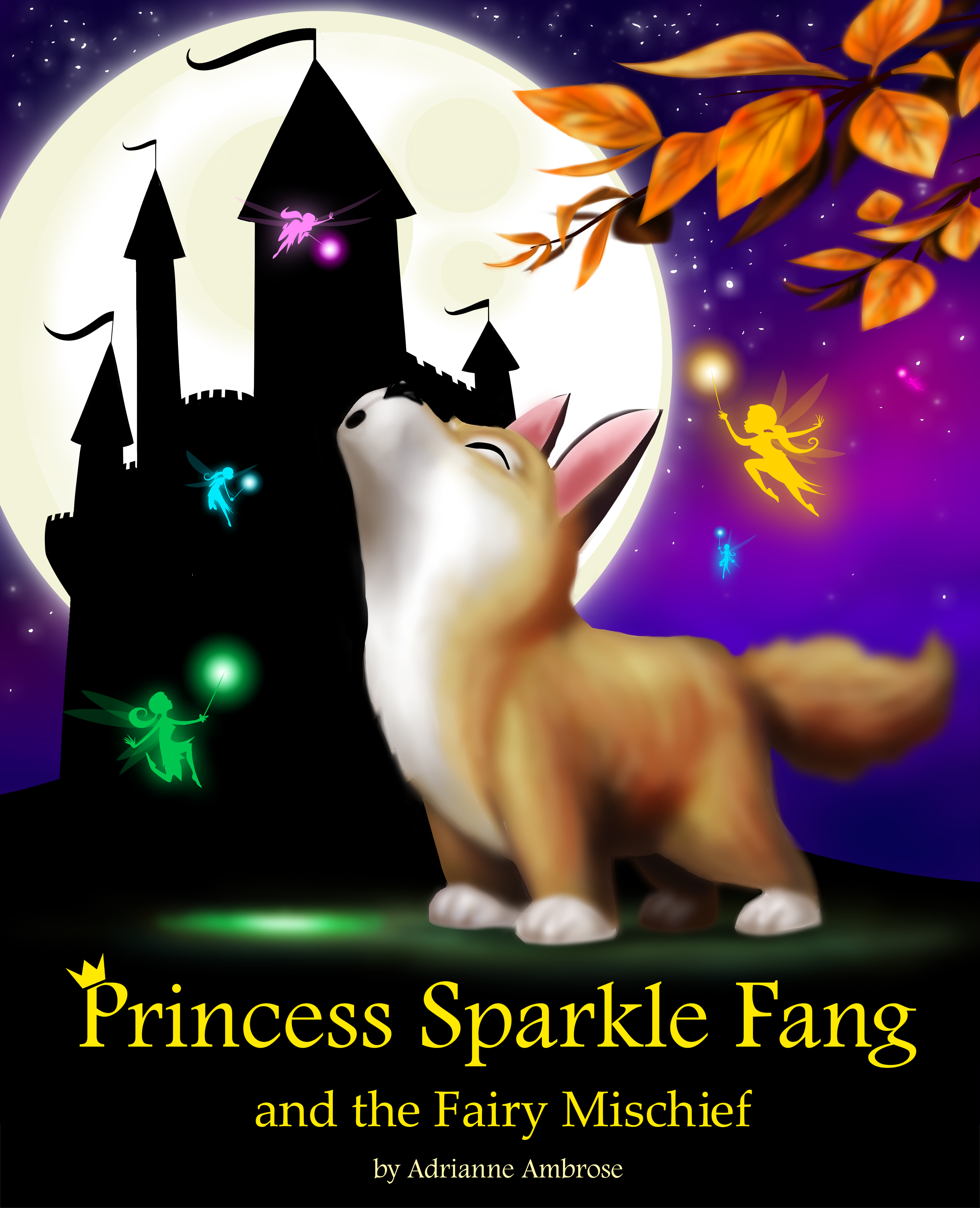 Princess Sparkle Fang and the Fairy Mischief book cover
